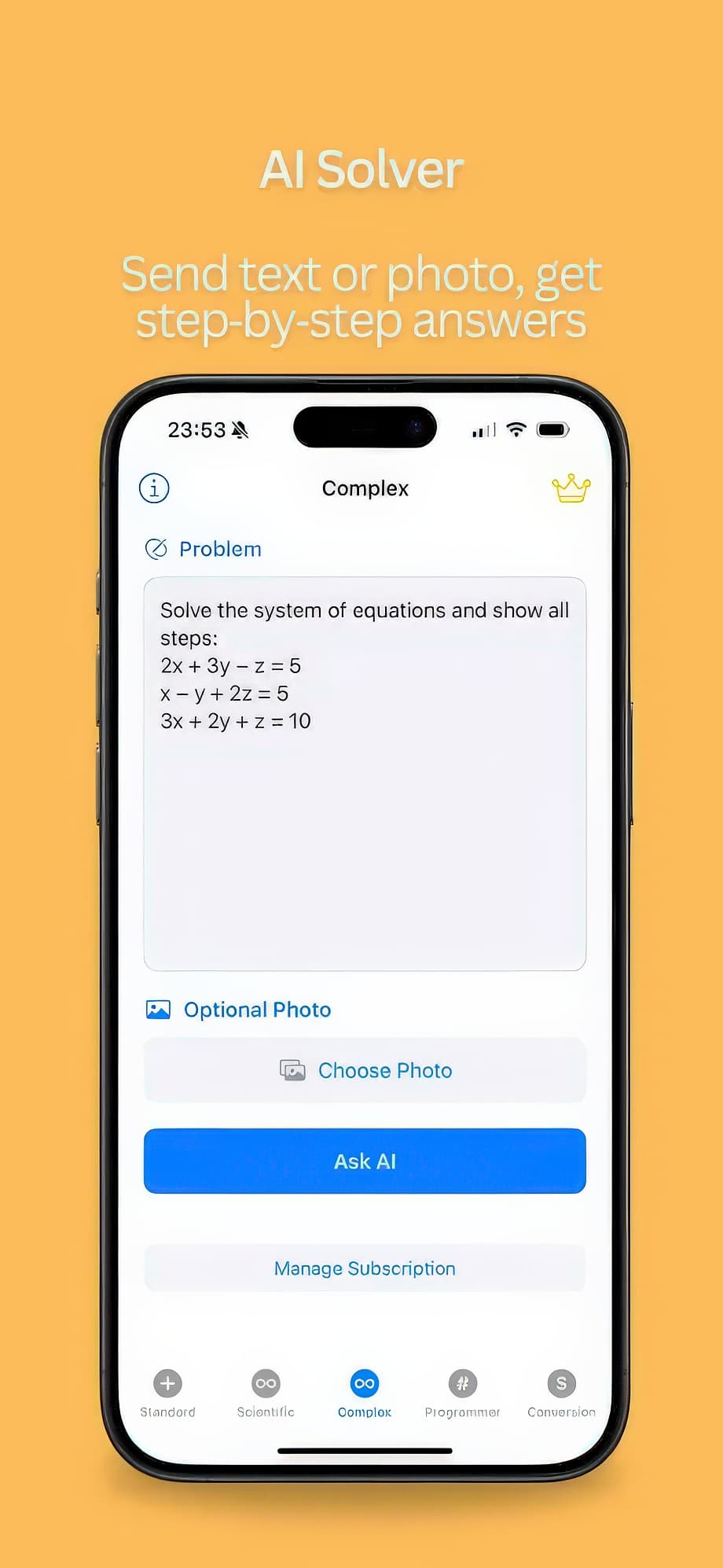 FusionCalc screenshot 2